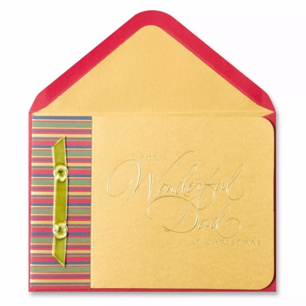 Bundle of cards for father
